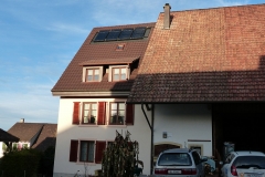 EFH Lampenberg Dorfkern nach Sanierung mit Thermischer Solaranlage