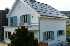EFH Gelterkinden nach Dachsanierung mit Indach Solarstromanlage