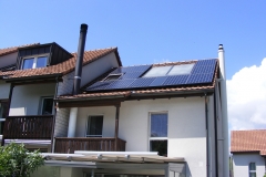 DEFH Muttenz nach Dachrenovation mit Solarstromanlage