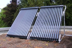 Solarthermie auf Flachdach