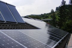 Solarwärem zuerst in 2. Etappe Solarstrom ergänzt in Wintersingen