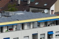 Solarstrom-Produktion MFH in Basel