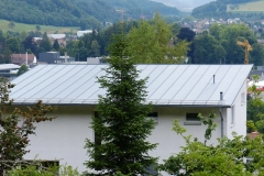 Sanierug Dach EFH in Sissach - Vorher Blechfalzdach